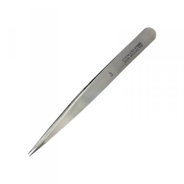 Modelcraft PTW2185-3 Fine Stainless Steel Tweezers (120mm)