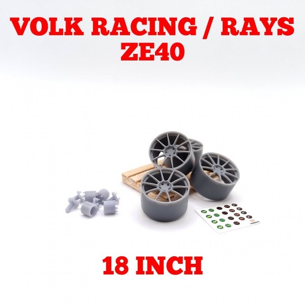 Yamamoto YMPRIM13 Felgi Rays ZE40 1/24