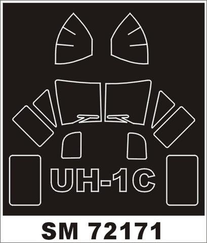Montex SM72171 UH-1C HOBBY BOSS