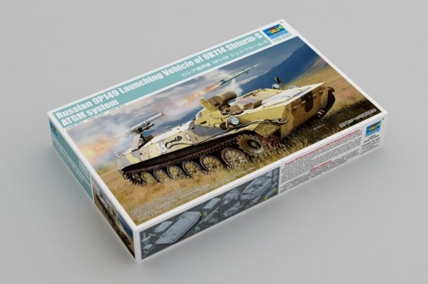 Trumpeter 09605 Russian 9P149 Launching Vehicle w/9K114 Shturm-S ATGM system 1/35