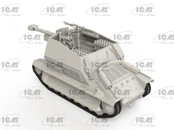 ICM 35340 10.5cm leFH 16(Sf) auf Geschutzwagen FCM36 (f) 1/35