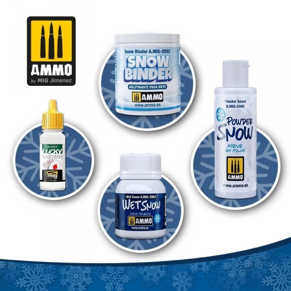 AMMO of Mig Jimenez 7458 WINTERIZER SET