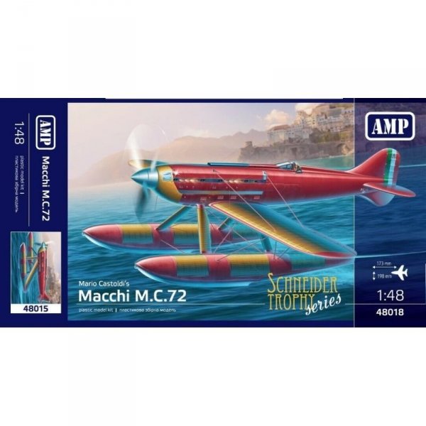 AMP 48018 Mario Castoldi's Macchi M.C.72 1/48