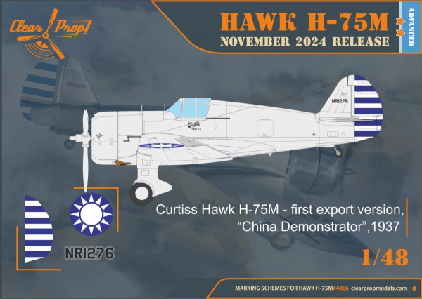 Clear Prop! CP4806 H-75MHawk ADVANCED KIT 1/48