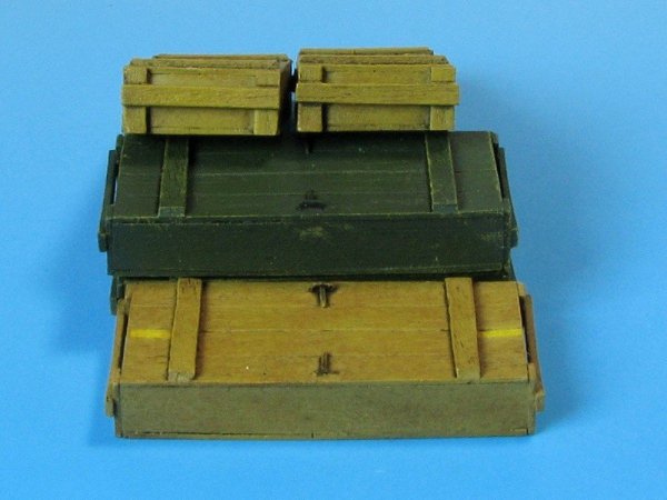 Eureka XXL E-005 Zestaw 5-ciu skrzynek amunicyjnych 1:35