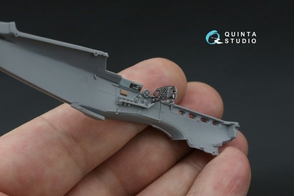 Quinta Studio QD72203 Yak-1 3D-Printed &amp; coloured Interior on decal paper (Zvezda) 1/72