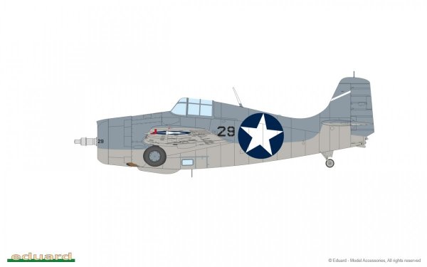 Eduard 82202 F4F-4 Wildcat early 1/48