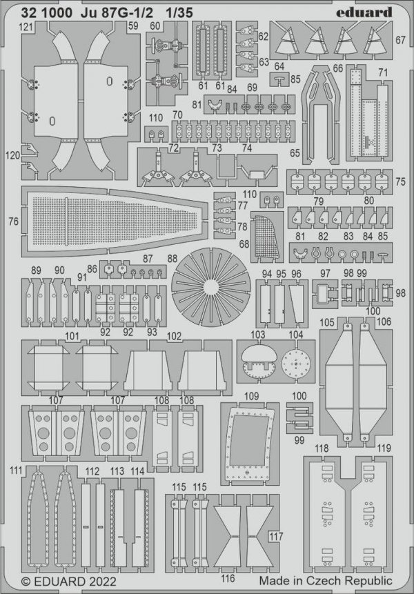Eduard BIG33146 Ju 87G-1/2 BORDER MODEL 1/35