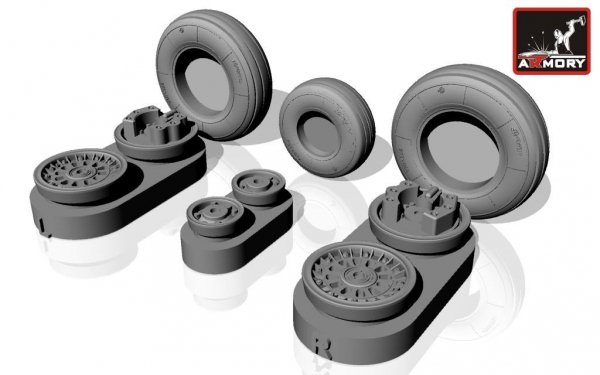 Armory Models AW48019 AERO L-39 Albatros wheels 1/48