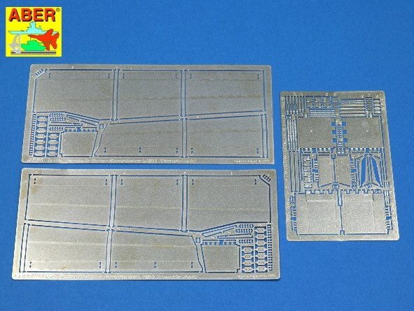 Aber 35234 German Standardpanzer E-75/50 - vol. 2 - additional set - fenders (1:35)