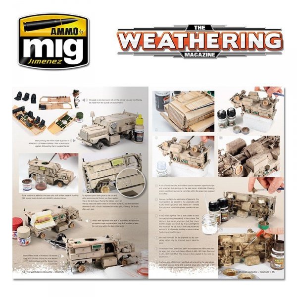 AMMO of Mig Jimenez 4518-EN TWM ISSUE 19 - PIGMENTS (ENGLISH)