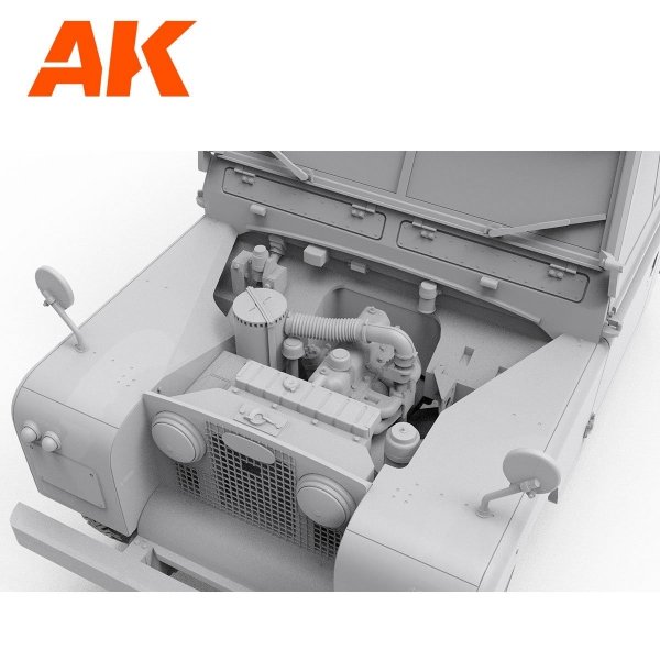 AK Interactive AK35013 LAND ROVER 88 SERIES IIA STATION WAGON 1/35