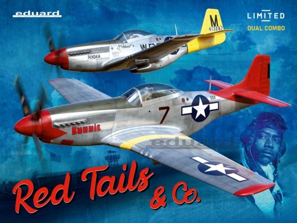 Eduard 11159 RED TAILS &amp; Co. DUAL COMBO 1/48