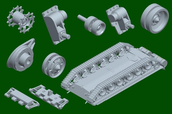 Trumpeter 09611 British MBT Challenger-1 (mk.3) 1/35