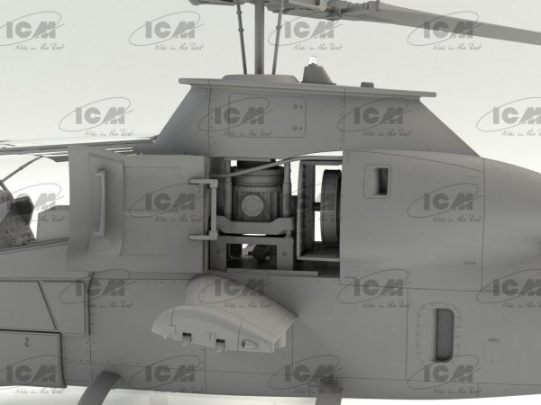 ICM 32060+P AH-1G Cobra (early production) + PAINT SET 1/32