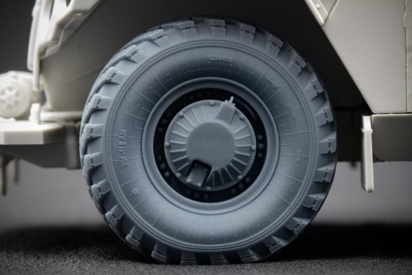 ScaleX WM 35016S GAZ Tiger V2(with shield) Sagged wheel set (for Meng) 1/35