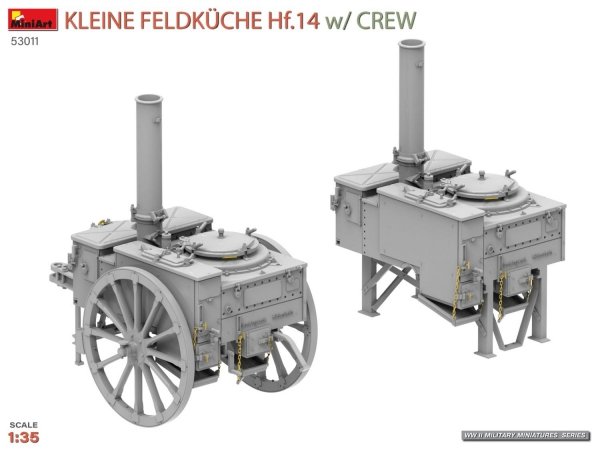 MiniArt 53011 Kleine Feldkuche Hf. 13 w/ Crew 1/35