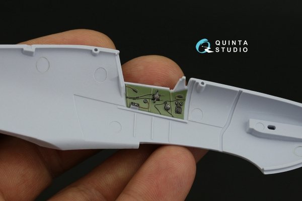 Quinta Studio QD48287 Hawker Hurricane family 3D-Printed &amp; coloured Interior on decal paper (Airfix) 1/48