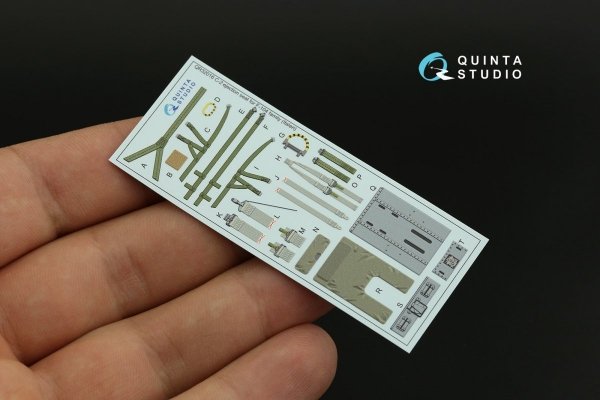 Quinta Studio QR32016 C-2 seat for F-104 family (Italeri) 1/32