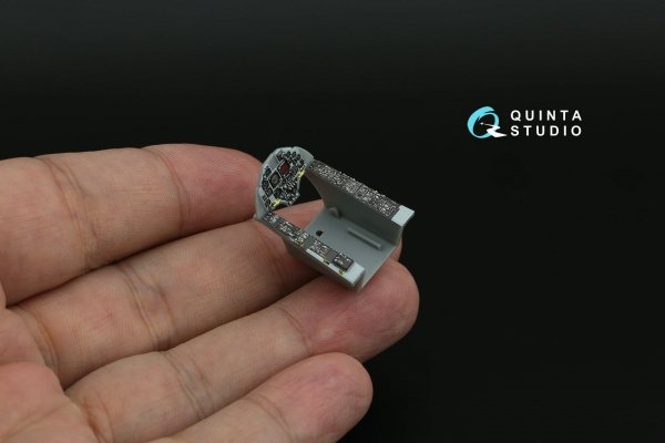 Quinta Studio QD48620 A-4F Skyhawk 3D-Printed &amp; coloured Interior on decal paper ( Hobby Boss ) 1/48