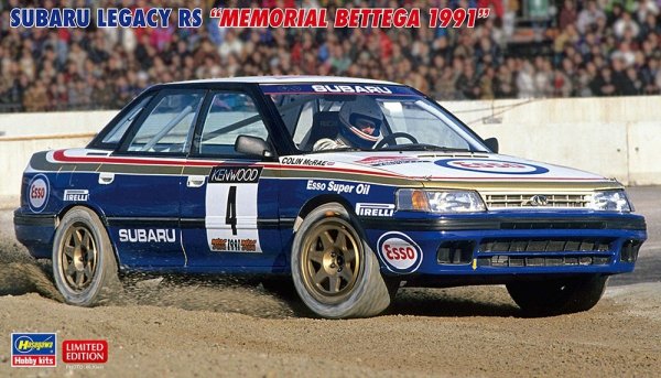 Hasegawa 20786 Subaru Legacy RS "Memorial Bettega 1991" 1/24