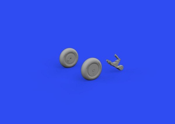 Eduard 648808 A6M wheels w/ smooth tire EDUARD 1/48