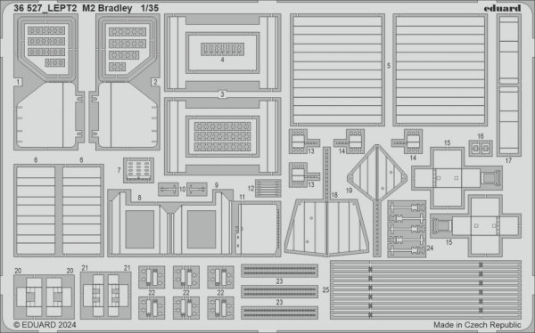 Eduard 36527 M2 Bradley MAGIC FACTORY 1/35