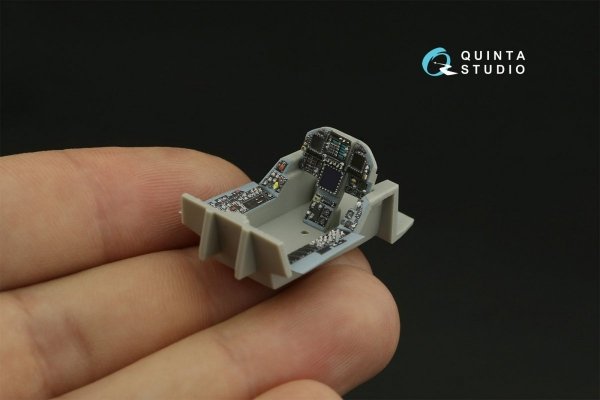 Quinta Studio QD48278 F/A-18А++ 3D-Printed &amp; coloured Interior on decal paper (HobbyBoss) 1/48