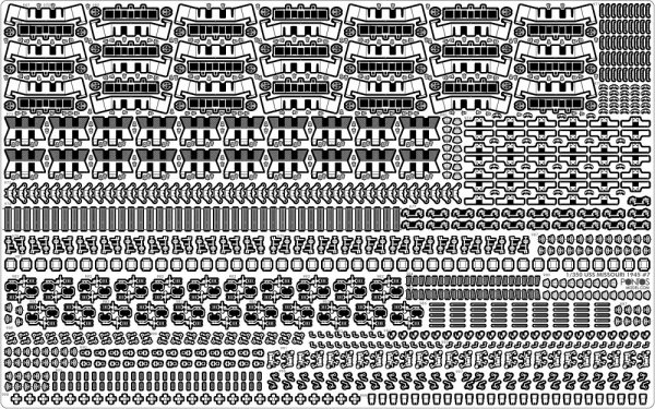 Pontos 35026FB USS BB-63 Missouri 1945 Detail Up Set (Deck Blue 20B stained wooden deck) (1:350)