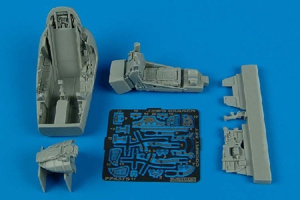 Aires 4375 J35FS Draken cockpit set 1/48 Hasegawa