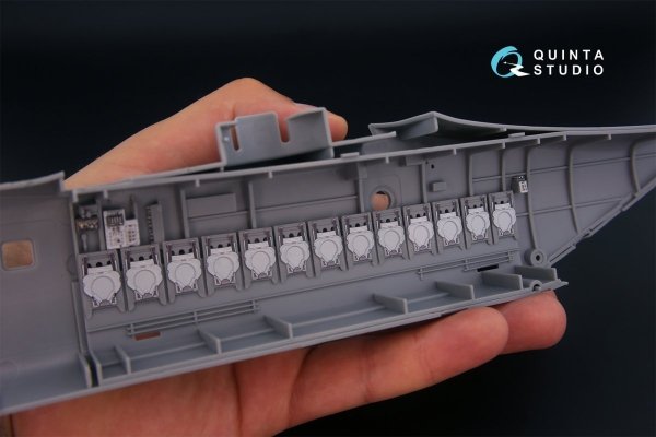 Quinta Studio QR48005 MV-22 Osprey folded seats (26 pcs) (for Hobby Boss kit) 1/48