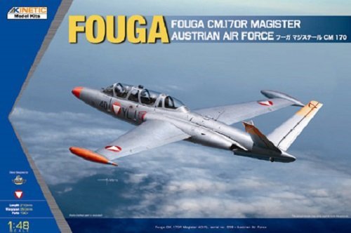 Kinetic K48059 Fouga CM.170R Magister 1/48