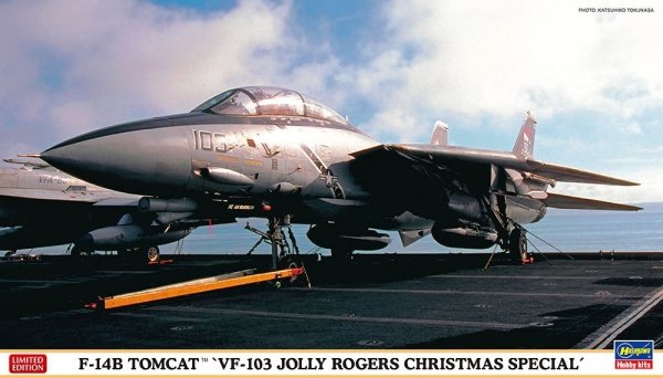 Hasegawa 02391 F-14B TOMCAT “VF-103 JOLLY ROGERS CHRISTMAS SPECIAL” 1/72