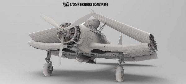 Border Model BF-005 Nakajima B5N2 Type 97 Carrier Attack Bomber &quot;Kate&quot; w/ Full interior 1/35