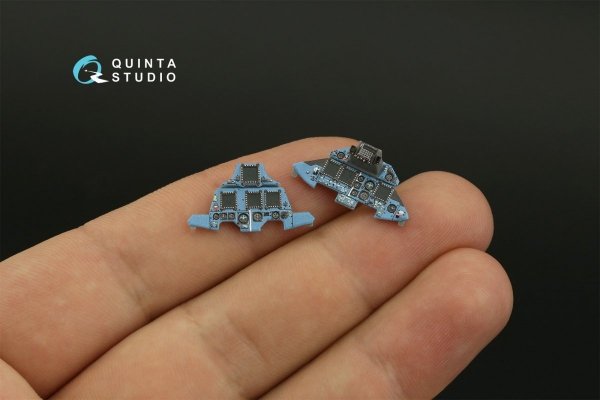 Quinta Studio QDS-48320 Su-30SM 3D-Printed &amp; coloured Interior on decal paper (GWH) (Small version) 1/48
