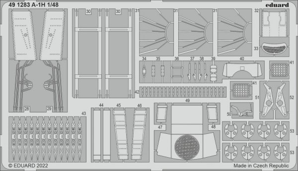 Eduard BIG49344 A-1H TAMIYA 1/48