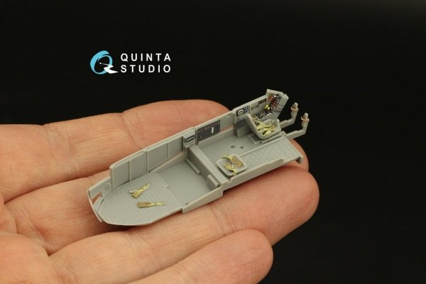 Quinta Studio QD72052 Fw 189A 3D-Printed &amp; coloured Interior on decal paper (ICM) 1/72