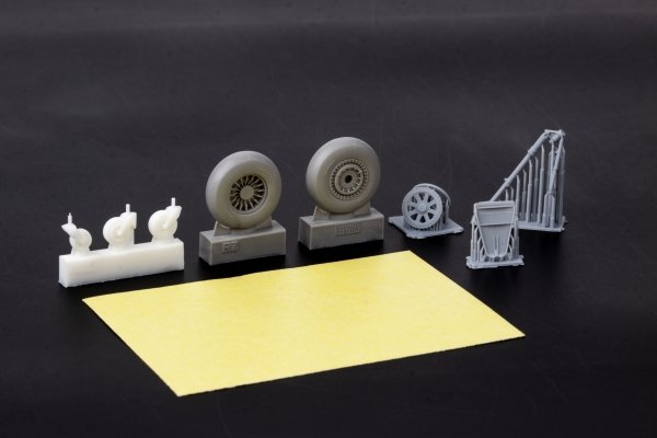 Eduard 648964 TBF/ TBM wheels w/ smooth tire ACADEMY 1/48