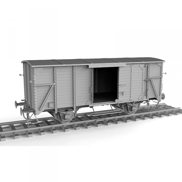 AK Interactive AK35502 GERMAN RAILWAY COVERED G10 WAGON GEDECKTER GÜTERWAGEN G10 1/35