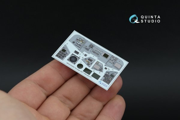 Quinta Studio QD+32263 Tornado GR.1 3D-Printed &amp; coloured Interior on decal paper (Revell) (with 3D-printed resin parts) 1/32