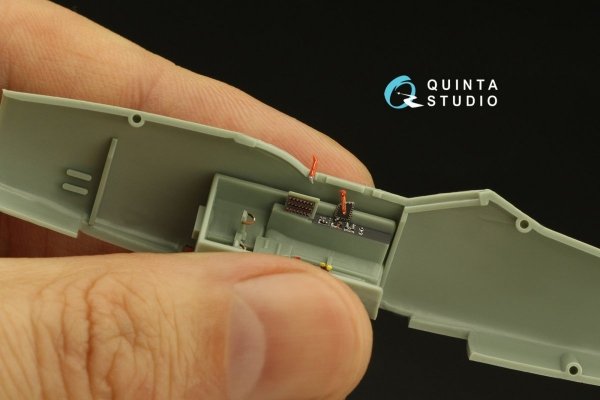 Quinta Studio QD72047 Me-262A 3D-Printed &amp; coloured Interior on decal paper (Academy) 1/72