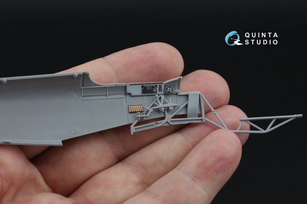 Quinta Studio QD48645 Yak-7B 3D-Printed &amp; coloured Interior on decal paper ( Zvezda ) 1/48