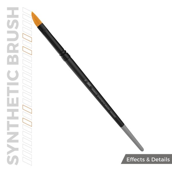 AK Interactive AKB013 AK SYNTHETIC BRUSH – DAGGER XL
