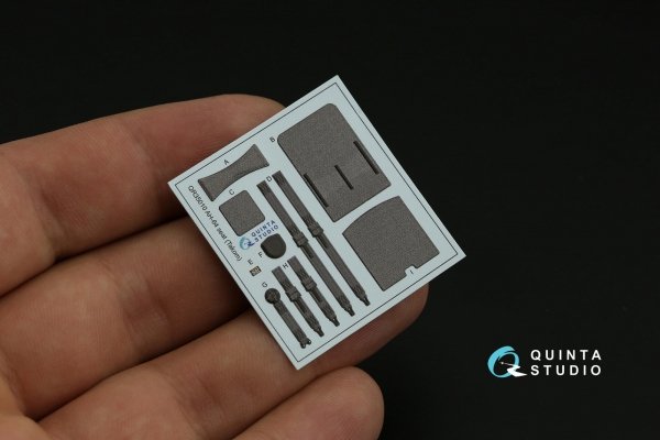 Quinta Studio QD35104 AH-64DI Saraf 3D-Printed &amp; coloured Interior on decal paper (Takom) 1/35