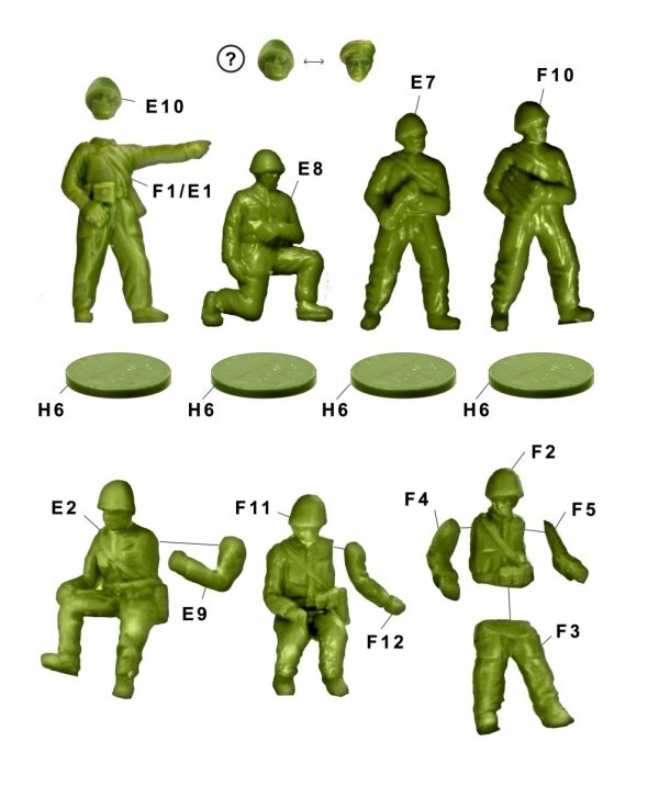 First to Fight PL057 Polscy Artylerzyści Artylerii Motorowej (1:72)