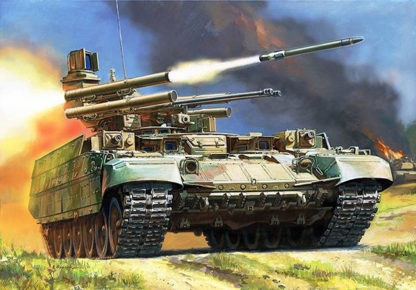 Zvezda 3636 Russian Fire Support Combat Vehicle TERMINATOR (1:35)