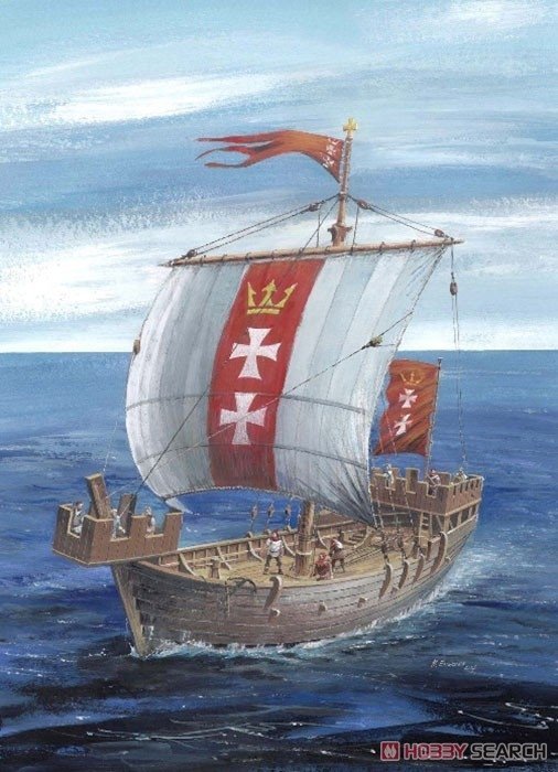 Zvezda 9018 Hansa Kogge 1/72