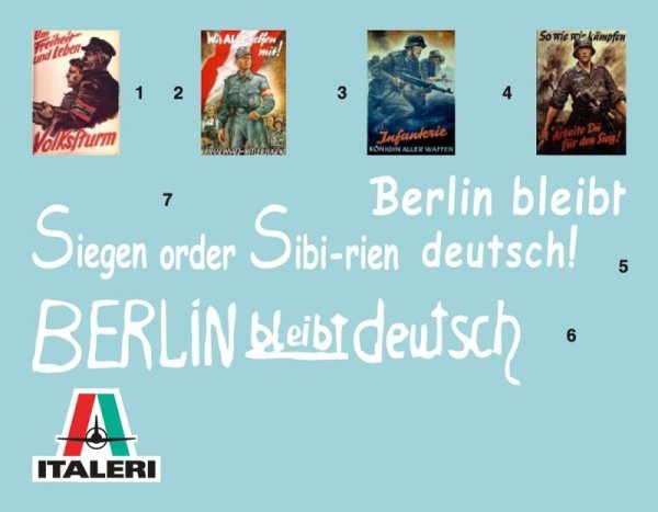 Italeri 6112 BATTLE of BERLIN Diorama Set (1:72)