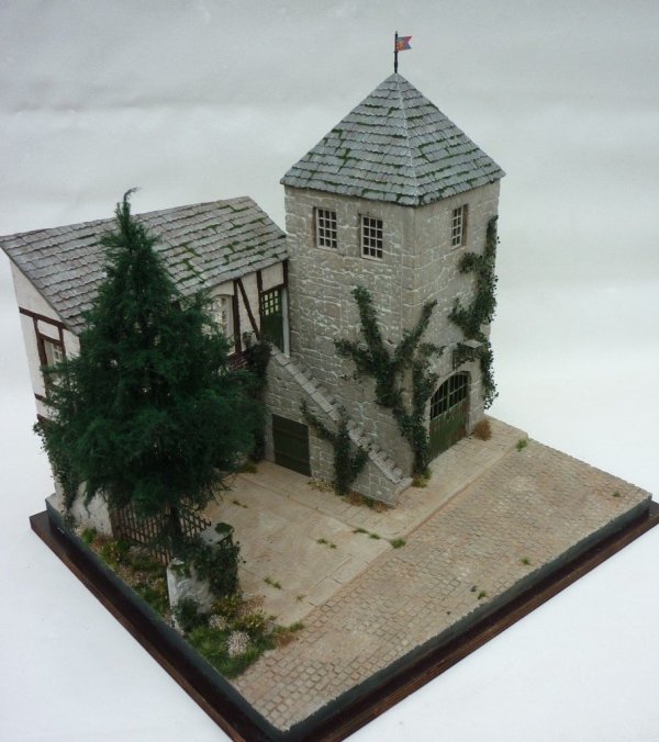 RT-Diorama 35242 Diorama-Base: &quot;Old Manor&quot; 1/35