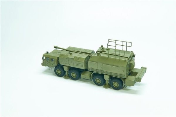 Modelcollect PP72001 Russian 130 mm coastal defense gun A-222 bereg pre-painted Kit (1:72)